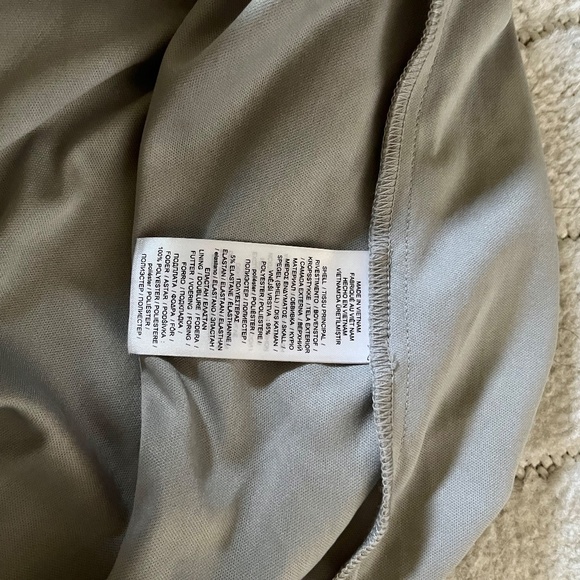 Lauren Ralph Lauren Silver Metallic Boat Neck Formal Evening Gown Size 2 ALTERED - Picture 5 of 9